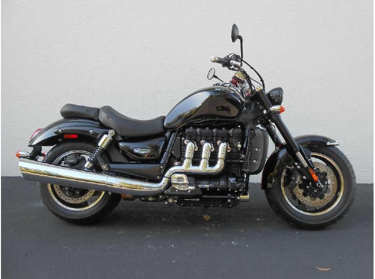 2013 Triumph Rocket III Roadster ABS - Phantom Black Cruiser 