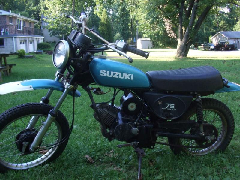 Vintiage1977 Suzuki ts75, US $400.00, image 2