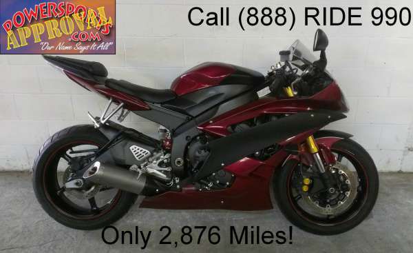 Used 2007 Yamaha R6 for sale with only 2,876 miles - u1514