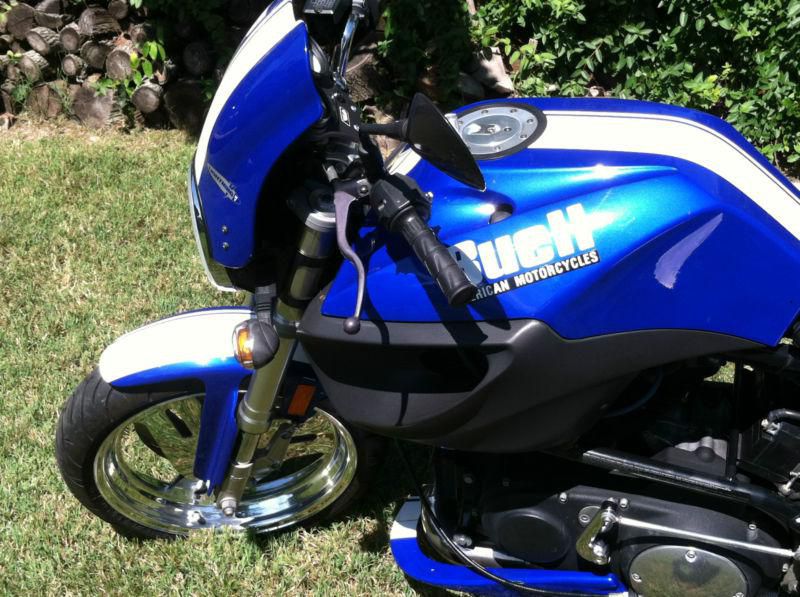 1999 Buell Lightning X1 - Blue White stripe special edition