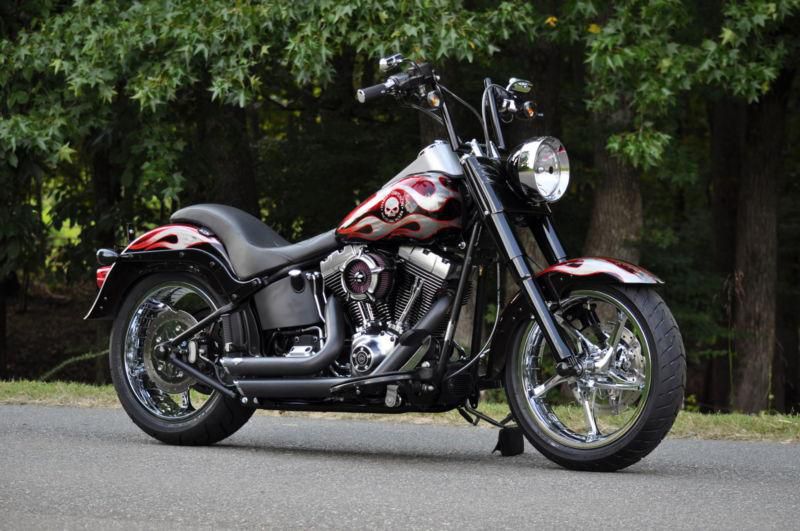 2010 FAT BOY LO **MINT** $12K IN XTRA'S!! CUSTOM WHEELS! WOW!!, US $20,895.00, image 3