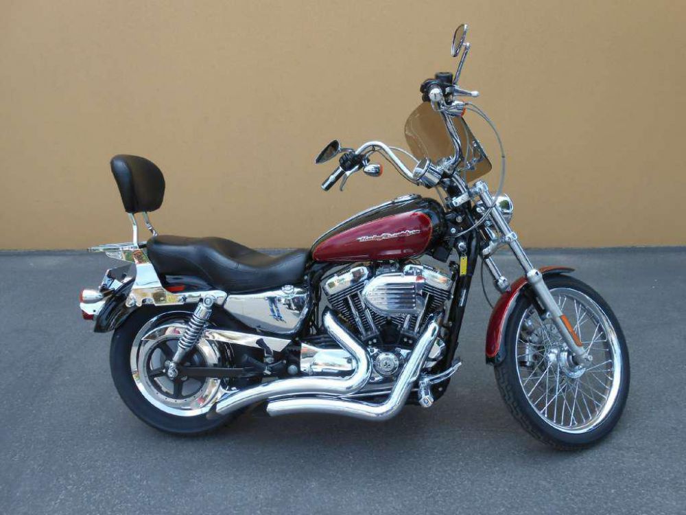 2005 harley-davidson sportster xl 1200 custom  cruiser 