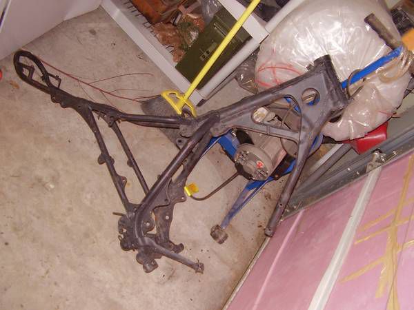 1982 honda xr200r frame xr200 xr 200