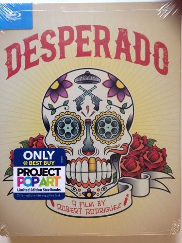 New/sealed - desperado (blu-ray disc, steelbook limited edition exclusive