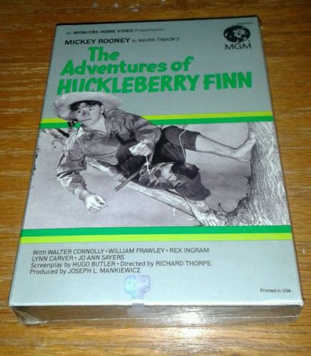 The adventures of huckleberry fin beta big box new