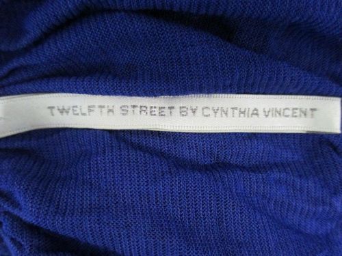 Twelfth Street by Cynthia Vincent Royal Blue Sweater Dress M / L, US $92, image 5