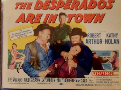 Lobby card set of 8 THE DESPERADOS ARE IN TOWN outstanding condition, US $50.00, image 1