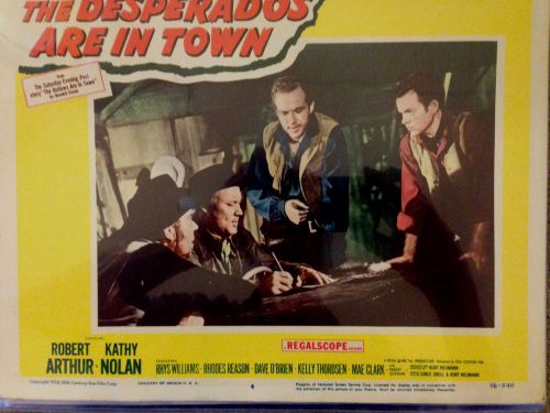 Lobby card set of 8 THE DESPERADOS ARE IN TOWN outstanding condition, US $50.00, image 4