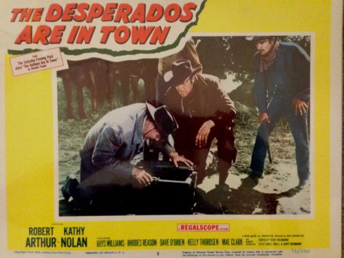 Lobby card set of 8 THE DESPERADOS ARE IN TOWN outstanding condition, US $50.00, image 5