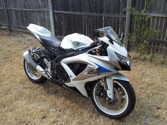 2008 Suzuki Gsx-R 600 Sportbike 