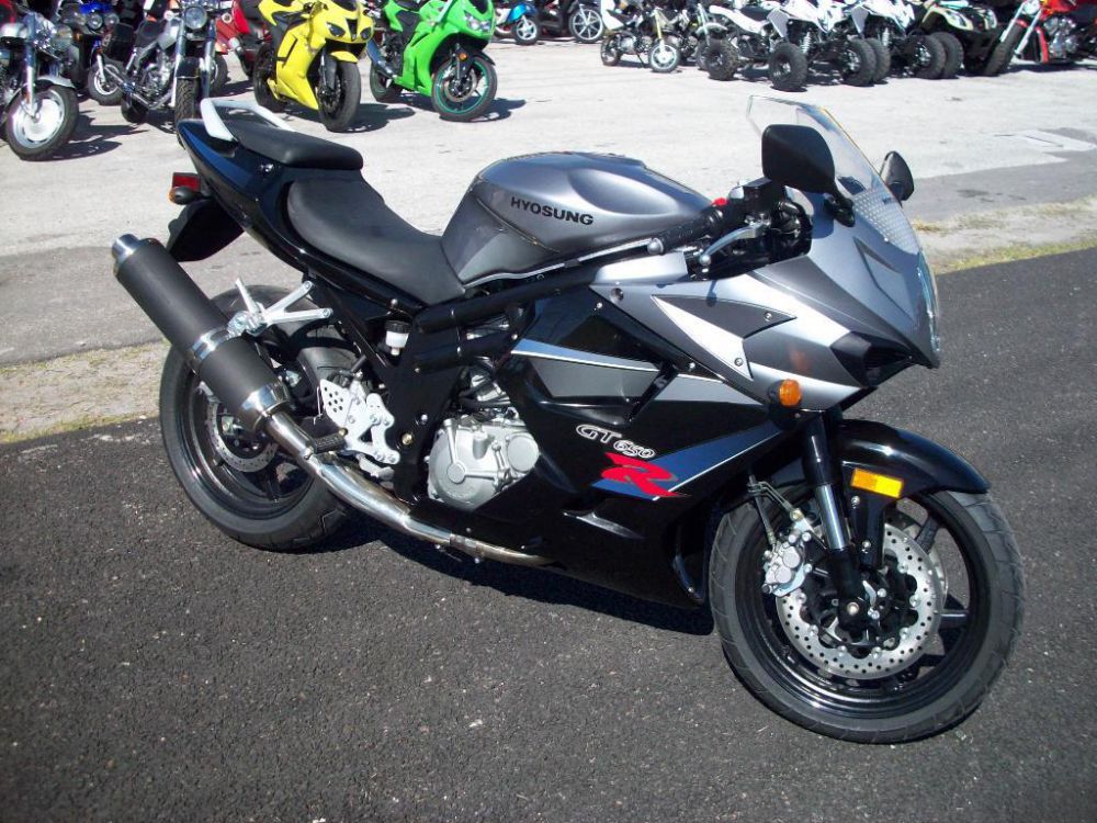 2008 hyosung gt650r  sportbike 