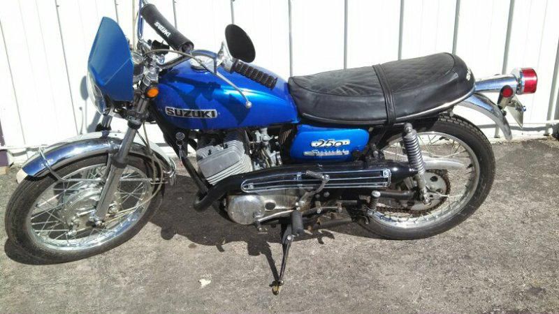 1970 Suzuki T250 II Hustler Scrambler Motorcycle 1285 Actual Miles, US $830.00, image 23