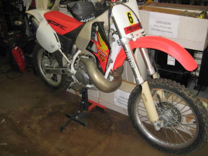 ******* 1997 honda cr500 2 stroke green sticker the beast fast! ********