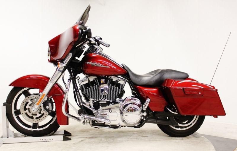 2010 Harley-Davidson FLHX Street Glide Red Touring Motorcycle Low Miles, US $11,900.00, image 5