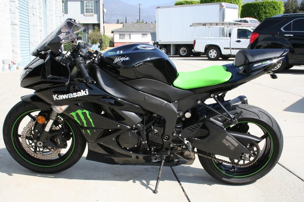 2009 Kawasaki NINJA -6R MONSTER ENERGY Sportbike , US $6,499.00, image 2