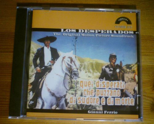 Los desperados - gianni ferrio cd (new &amp; sealed) spaghetti western soundtrack