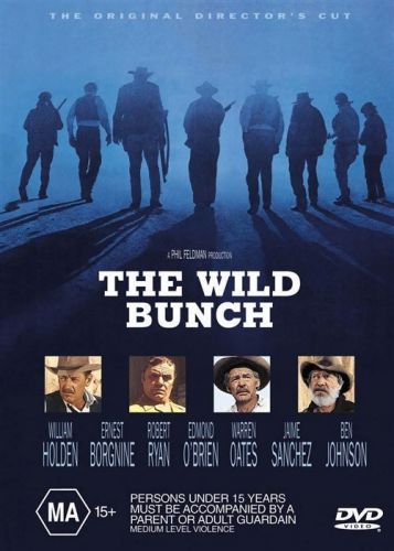 The Wild Bunch - DVD Region 4 (Western shoot em up)