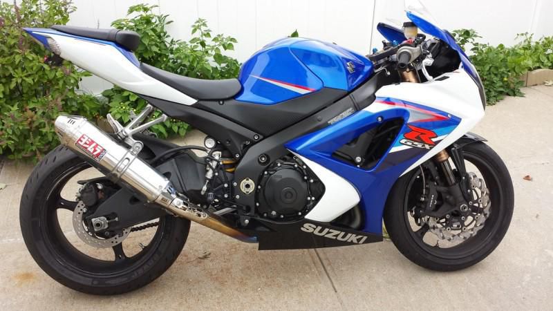 Suzuki GSXR 1000 2007 Blue / White MINT CONDITION! GSX-R 2008 07 08