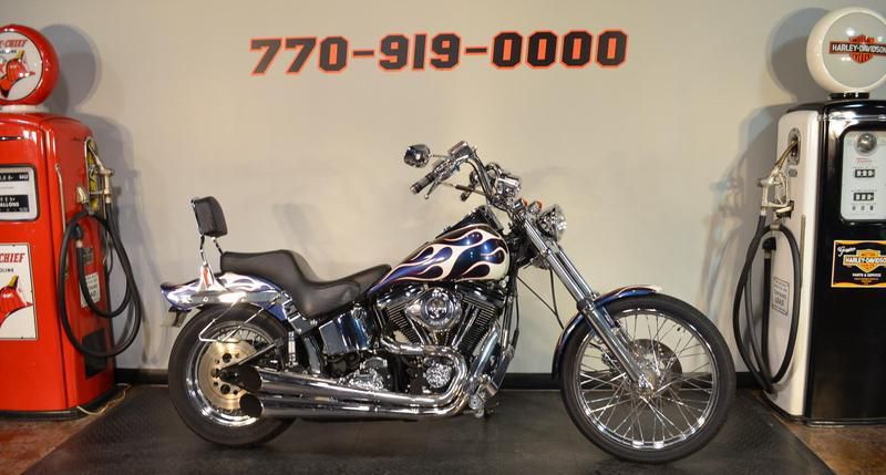 1993 harley-davidson fxstc softail  cruiser 