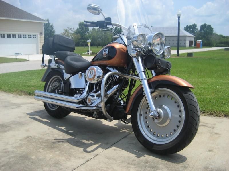 2008 harley davidson flstf fatboy 105th anniversary edition