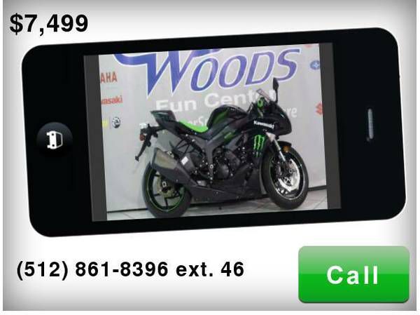 599cc 6-speed Kawasaki Ninja ZX-6R Monster Energy Metallic Diablo Blac