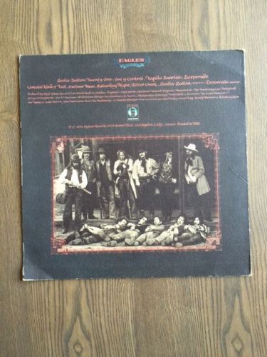 RAE VINTAGE RECORDS - EAGLES Desperado 1973 33 Vinyl (Asylum) SD 5068, US $14.95, image 3