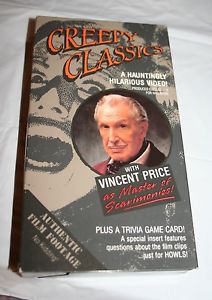 CREEP CLASSICS*VINCENT PRICE*MASTER OF SCARIMONIES*B MOVIE SCREAMS
