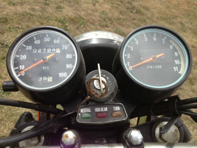 1974 Kawasaki F11 / F-11A 250 cc Enduro 2 stroke Motorcycle 74, US $750.00, image 6