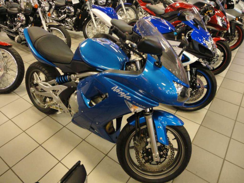 2007 kawasaki ninja 650r  sportbike 