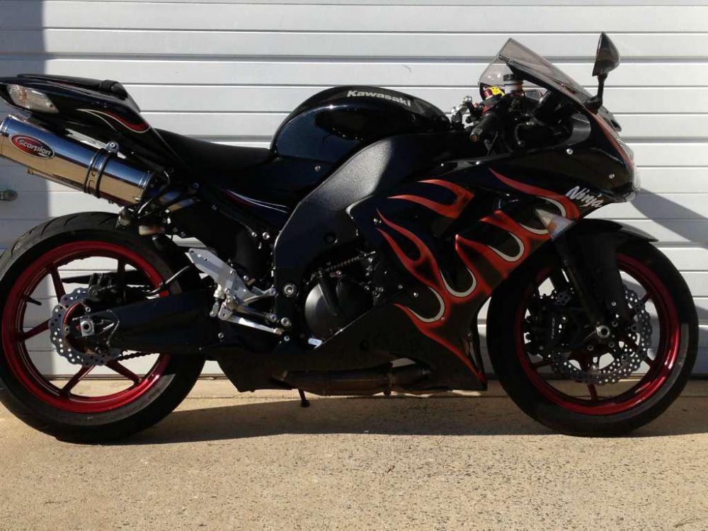 2007 Kawasaki Ninja ZX-10R Sportbike 