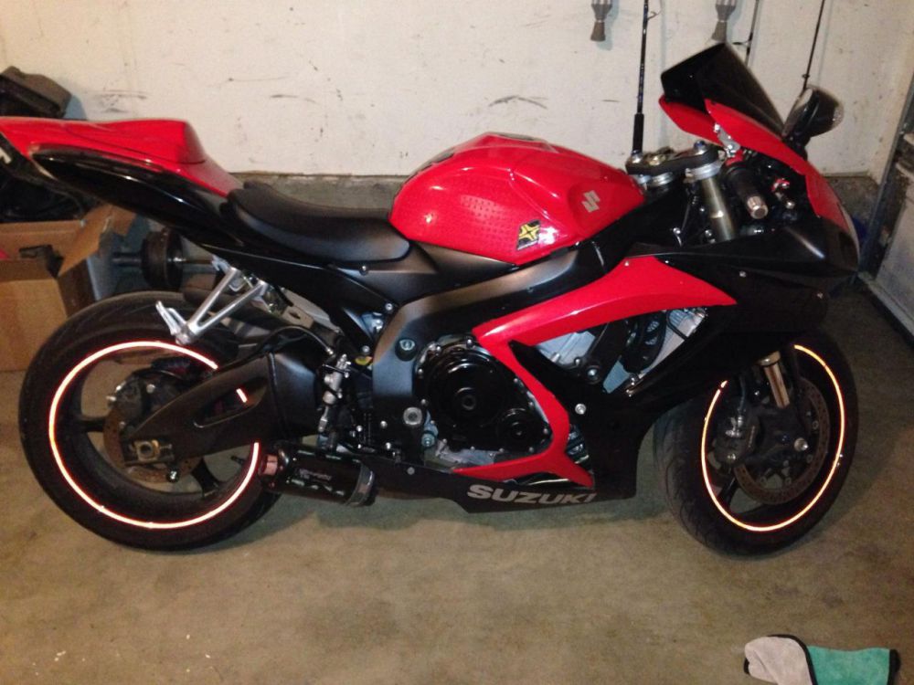 2006 Suzuki Gsx-R 600 Sportbike 