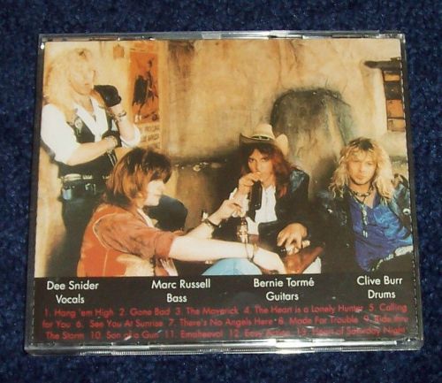 Desperado -Bloodied But Unbowed CD Dee Snider twisted sister widowmaker RARE HTF, image 3