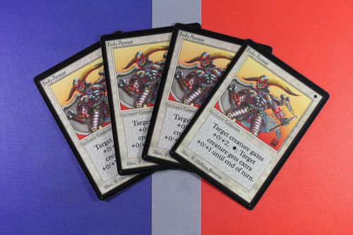 Holy Armor [4X X4] Beta NM-M MAGIC CARDS (ID# F644) ABUGames
