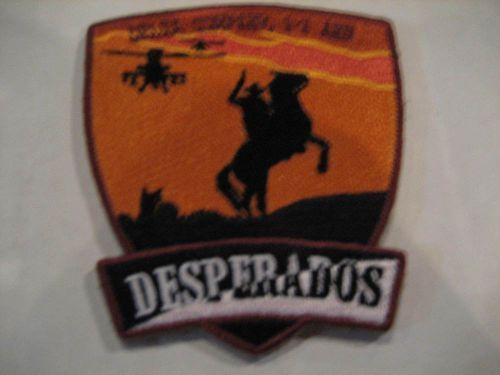 New d company 1-1st attack recon desperados ah-64 aviation vel-cro patch
