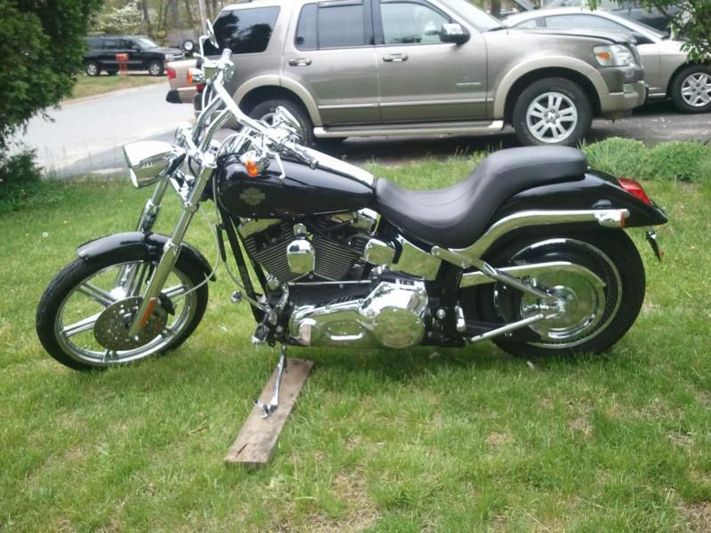 BLACK, CHROMED OUT, CUSTOM GHOST FLAMES PAINT