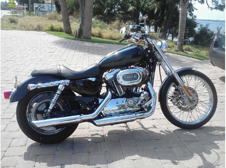 2009 Harley-Davidson Sportster Custom Xl1200c Cruiser 