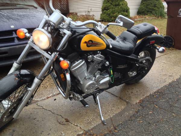 98 Honda Shadow with aftermarket exhaust