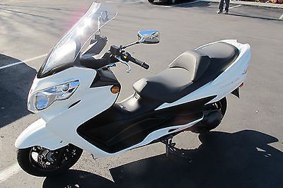 Suzuki : other 2012 suzuki burgman 400 cc white scooter