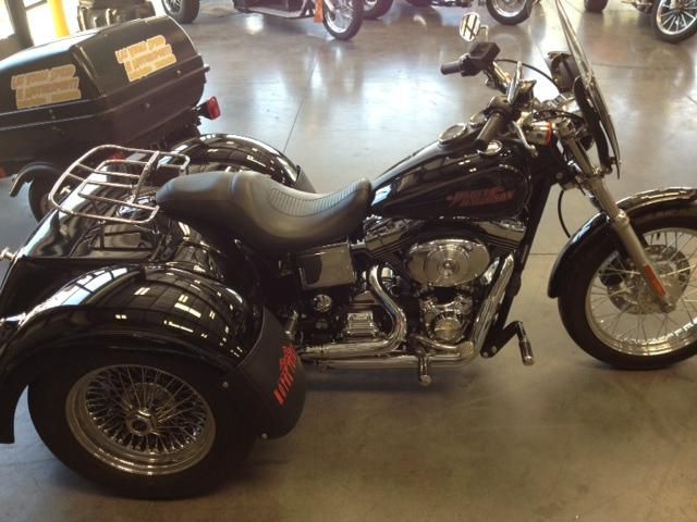 2004 Harley Davidson Dyna lowrider with motor trike kit, US $18,999.00, image 3