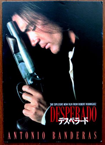 Desperado Official Movie Program Japan Antonio Banderas, Salma Hayek,Rodriguez!!, US $130, image 1