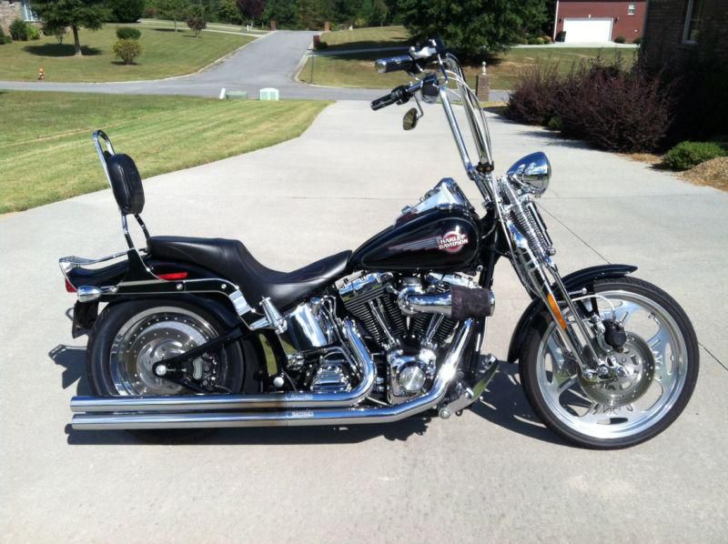 2005 HARLEY DAVIDSON SOFTAIL SPRINGER - FXSTS - ONLY 12,835 MILES - NICE !!!!!!!