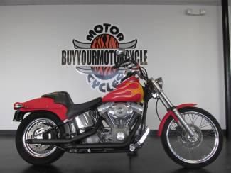 2003 HARLEY FXST SOFTAIL HOT ROD CUSTOM PAINT 100TH ANNIVERSARY WE FINANCE!