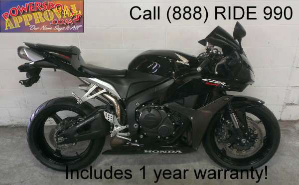 2007 Used Honda CBR600RR Sport bike for sale with 1 year warranty included!