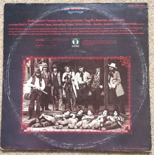 THE EAGLES ~ Desperado ~ LP ~ 1973 ~ VG/EX-  A1/B1 pressing UK, US $, image 3