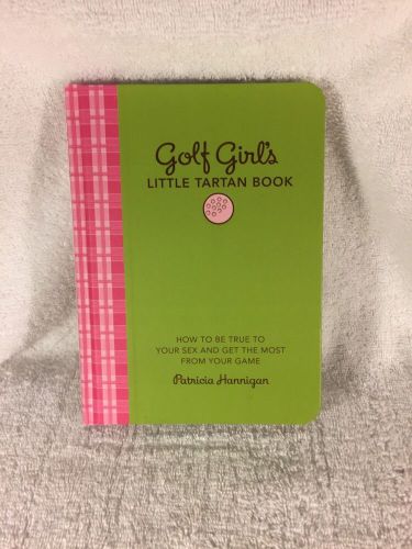 Golf girl&#039;s little tartan book, patricia hannigan, hardcover