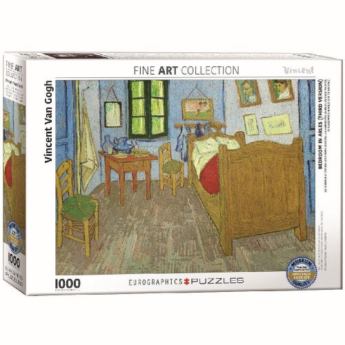 Vincent Van Gogh Bedroom In Arles 1000 Piece Puzzle