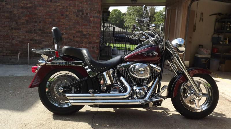 2003 Harley Davidson Fat Boy 100 Year Anniversary Low Miles Lots of Extras, US $6,100.00, image 3