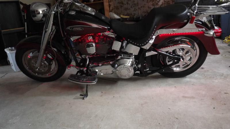 2003 Harley Davidson Fat Boy 100 Year Anniversary Low Miles Lots of Extras, US $6,100.00, image 15