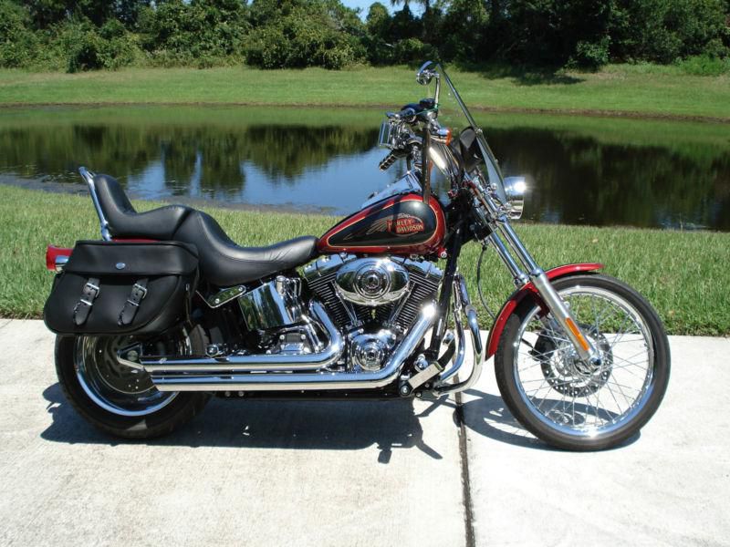 2007 Harley Davidson Softail Custom FXSTC Only 2k Miles Flawless Bike 2 Tone, US $11,999.00, image 2