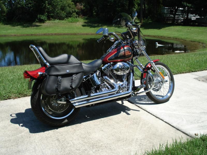 2007 Harley Davidson Softail Custom FXSTC Only 2k Miles Flawless Bike 2 Tone, US $11,999.00, image 3
